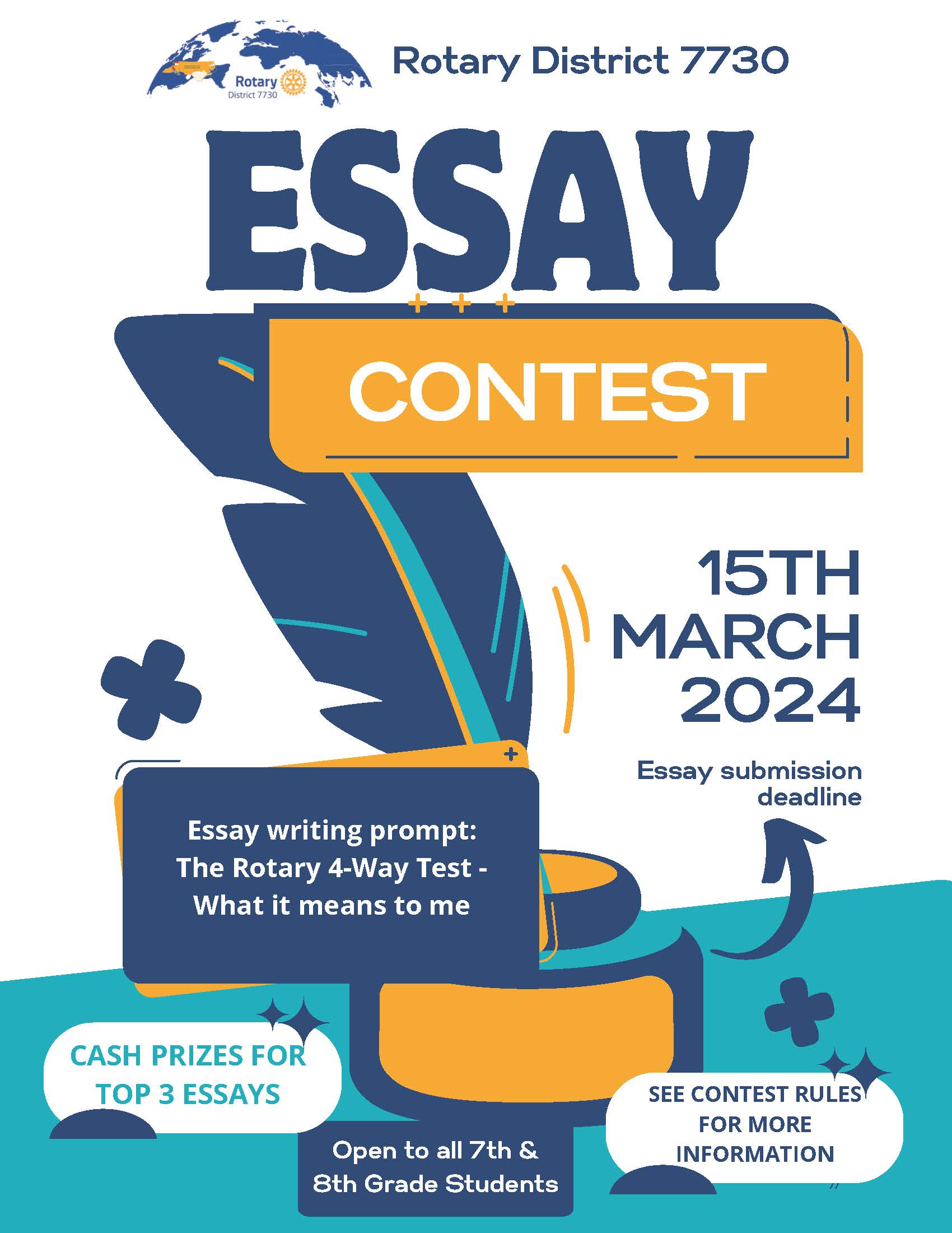Essay Contest Flyer